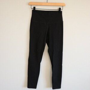Bare Women's Black Small Skinny Stretch High Rise Activewear Casual Leggings